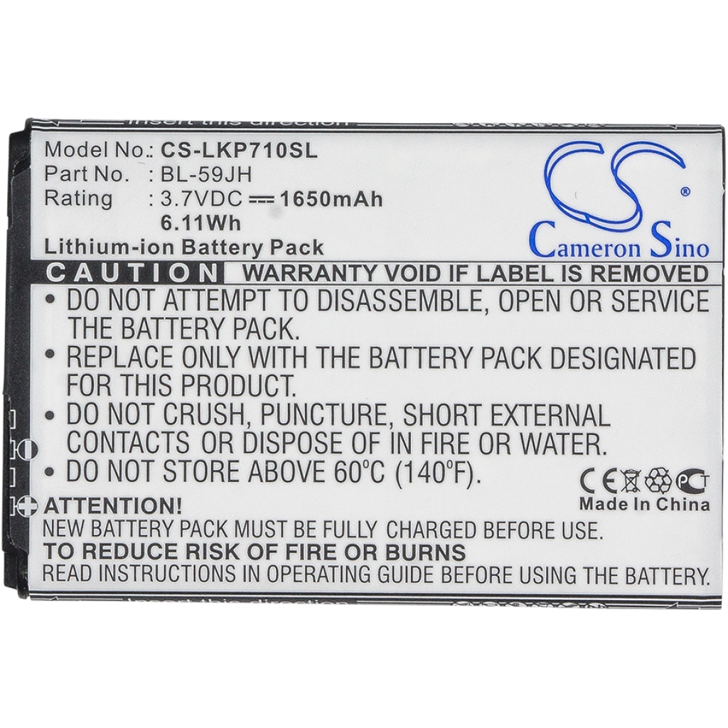 Mobile Phone Battery LG Enact