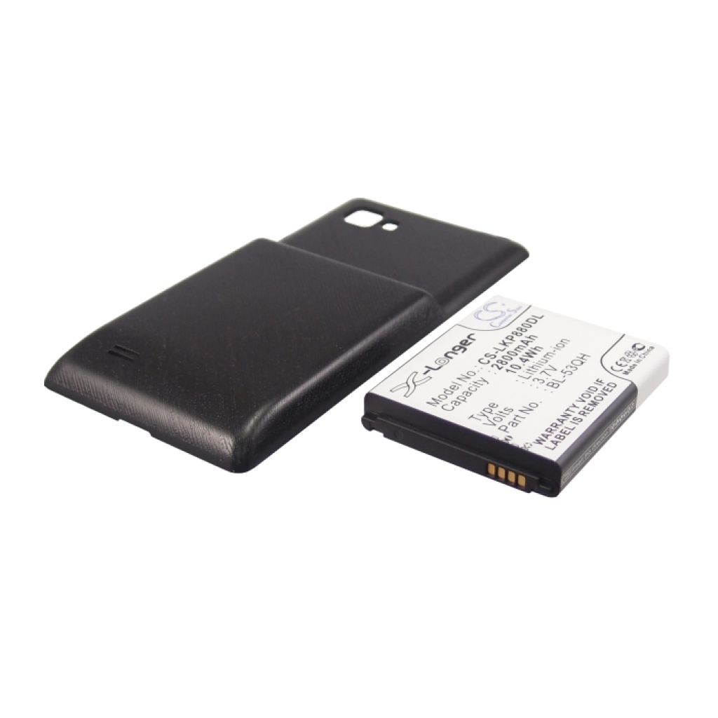 Battery compatible with LG CS-LKP880DL