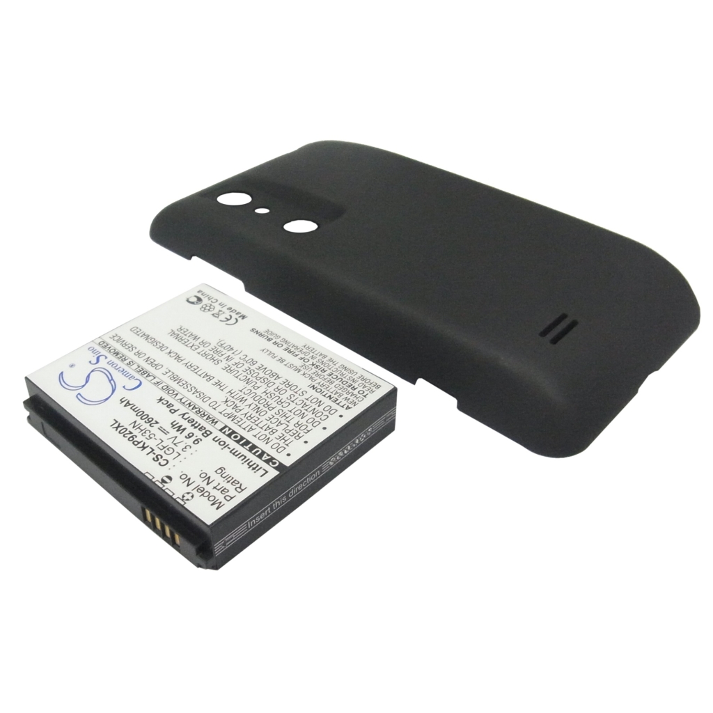 Battery compatible with LG CS-LKP920XL