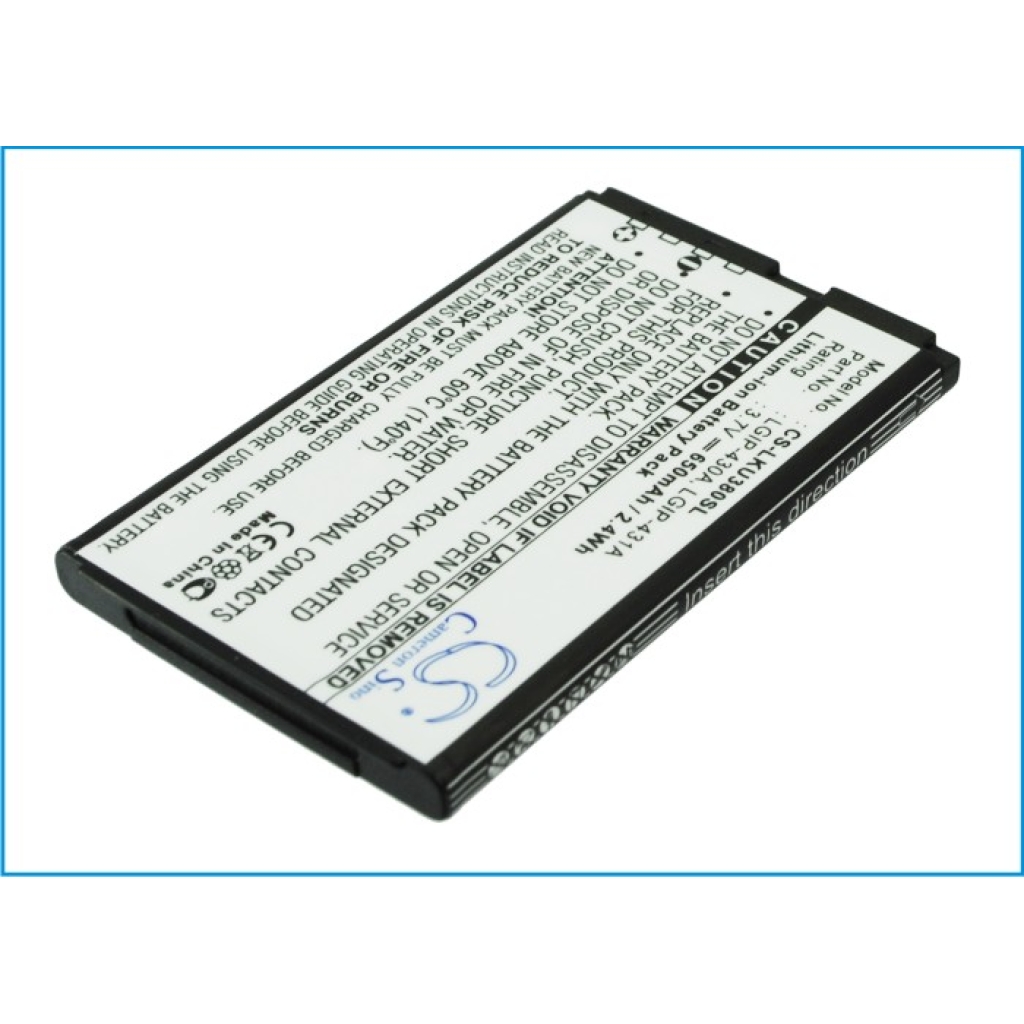 Batterij voor mobiele telefoon LG CS-LKU380SL