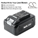 Battery compatible with Lawnmaster CS-LMB130PX