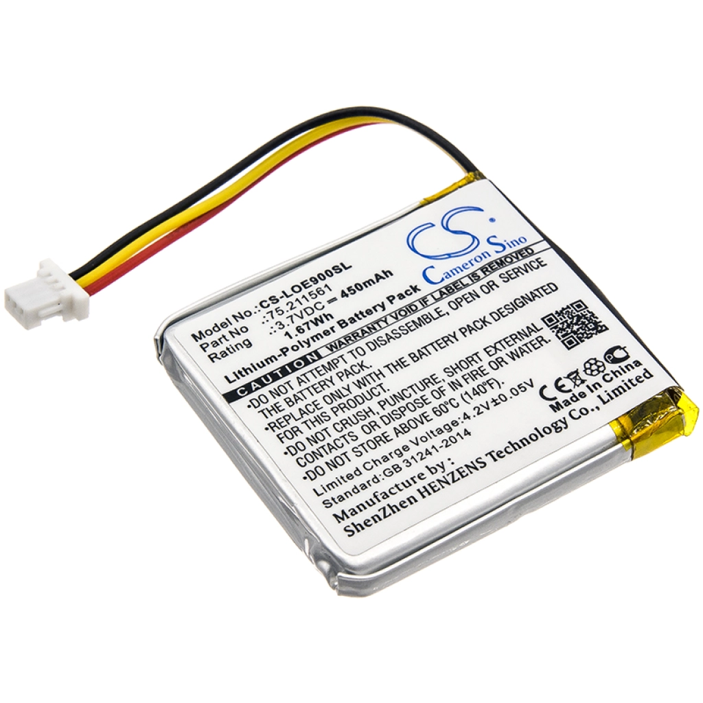 Compatibele batterijvervanging voor Logitech 75.211561