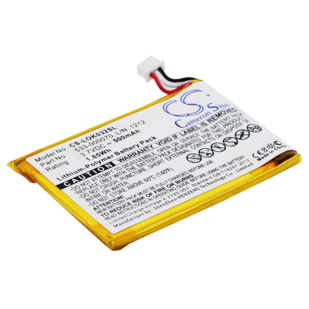 Batterij voor toetsenbord Logitech CS-LOK032SL