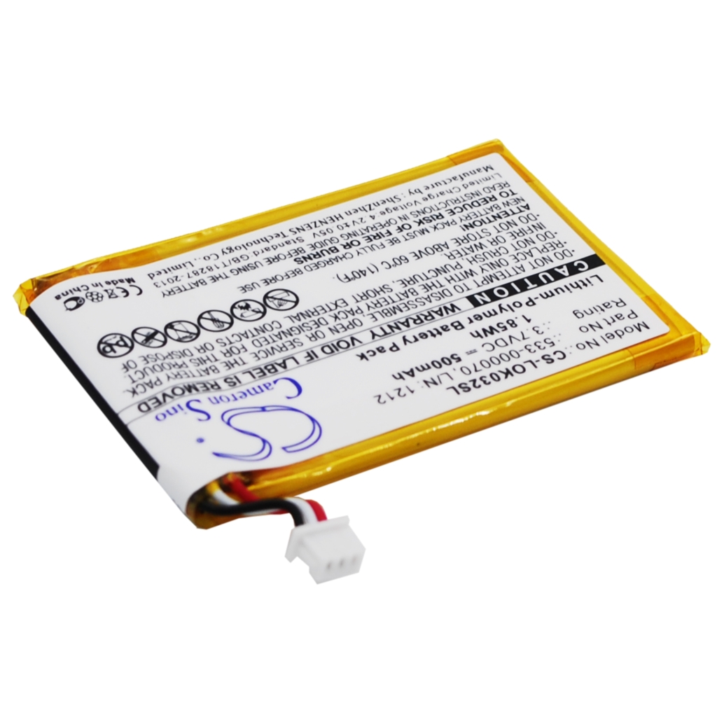 Batterij voor toetsenbord Logitech CS-LOK032SL
