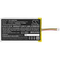 Compatibele batterijvervanging voor Logitech 533-000152,533-000204,AHB355085PCT-02,L/N: 2012
