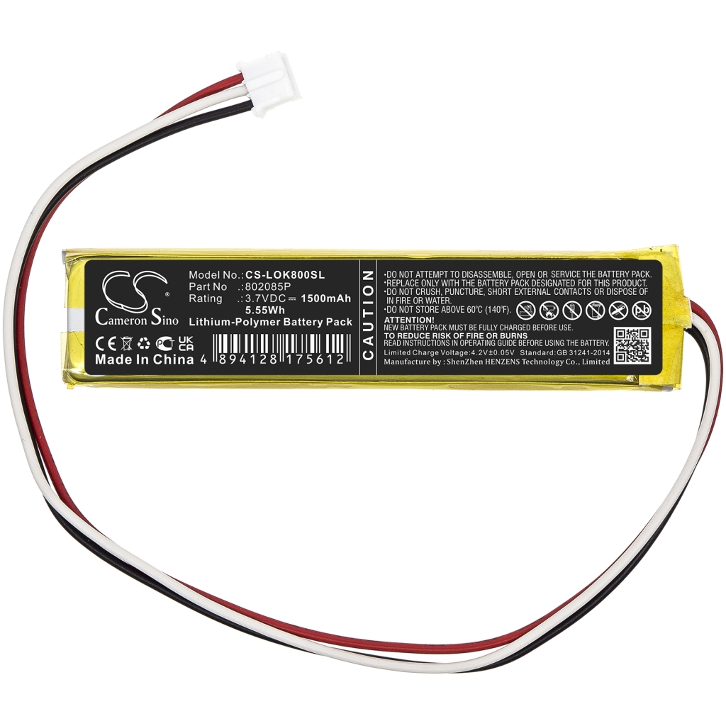 Batterij voor toetsenbord Logitech CS-LOK800SL