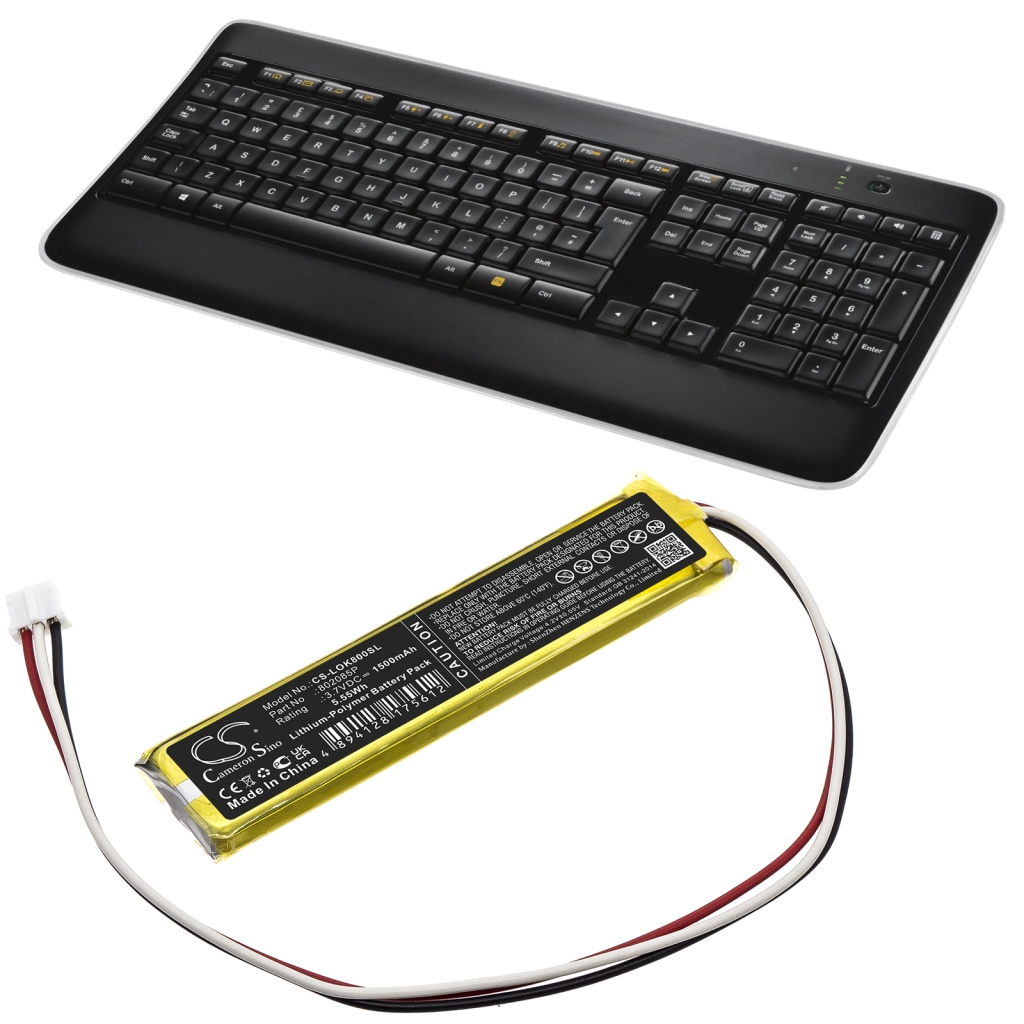 Batterij voor toetsenbord Logitech CS-LOK800SL