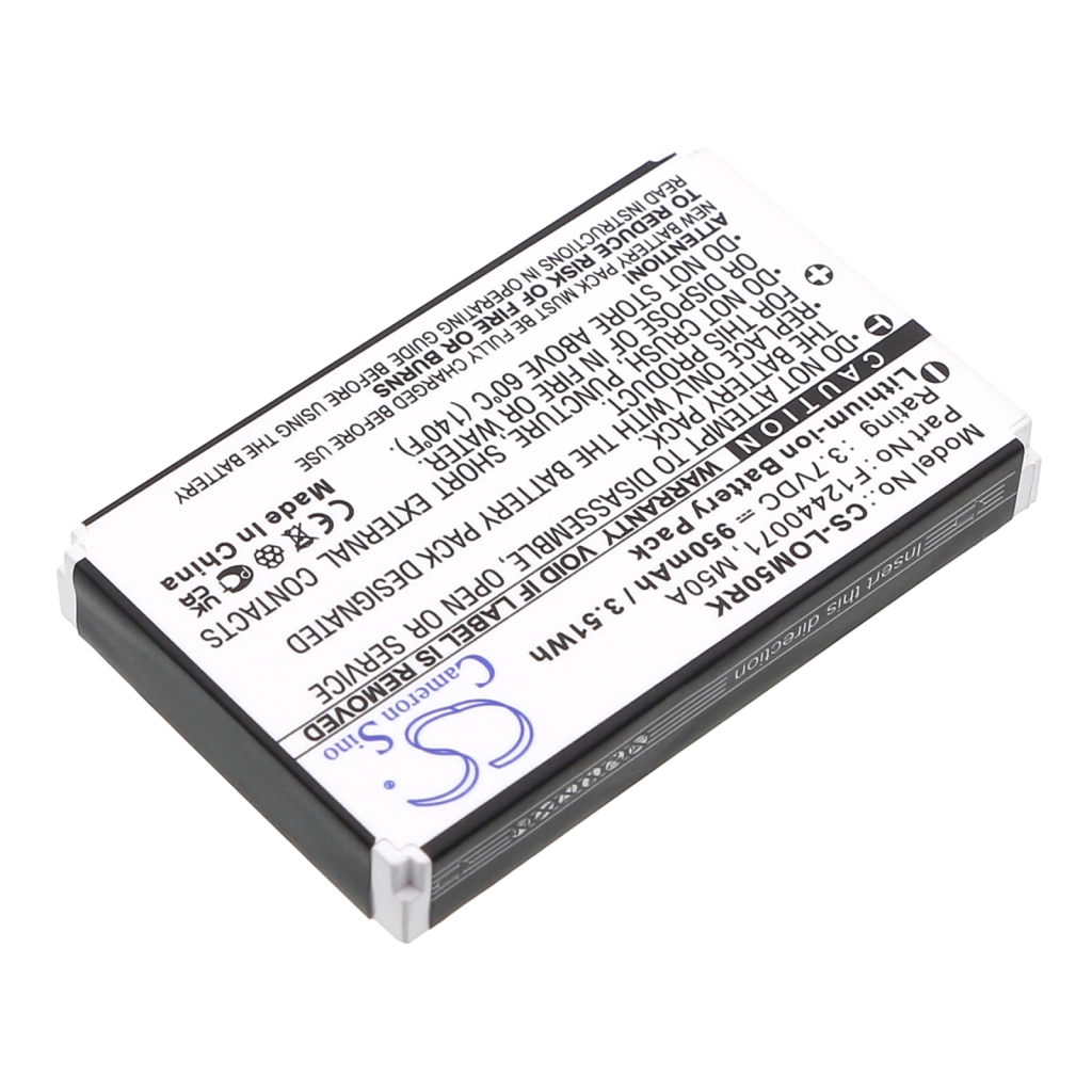 Batterijen Vervangt F12440071
