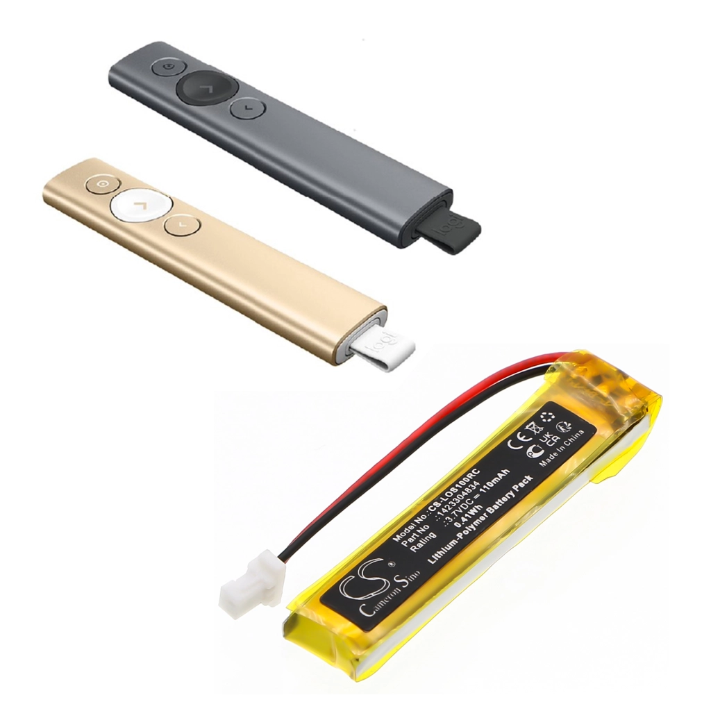 Compatible battery replacement for Logitech 1423304834