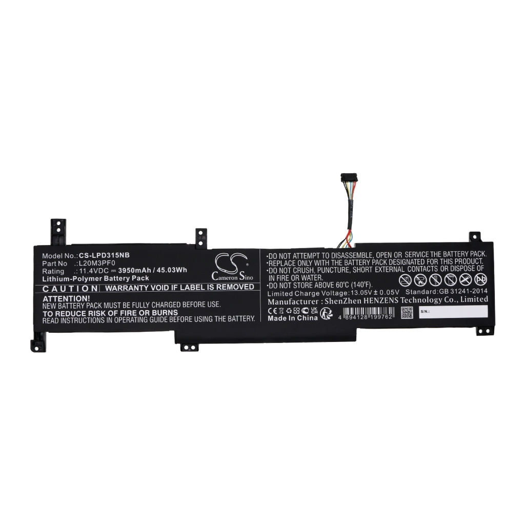 Batterijen Vervangt SSB11B36277