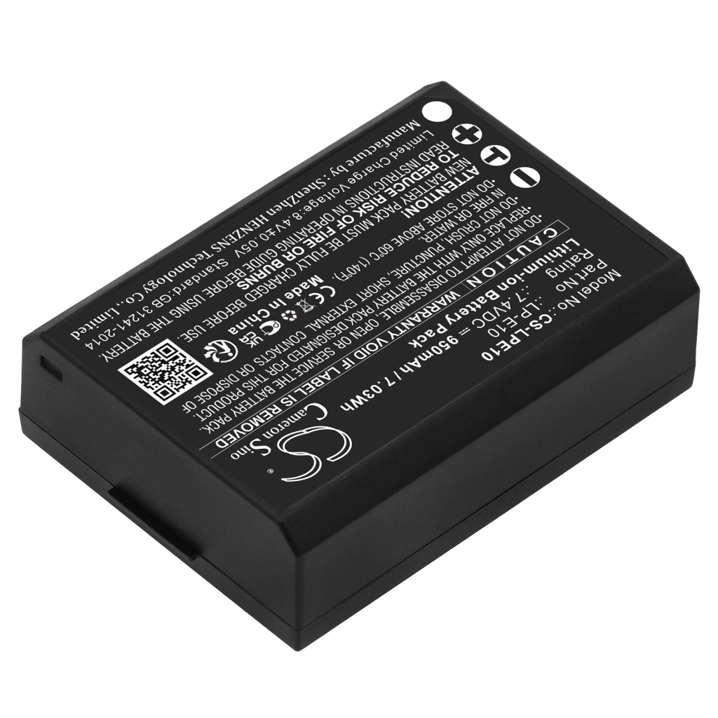 Batterijen Vervangt LP-E10