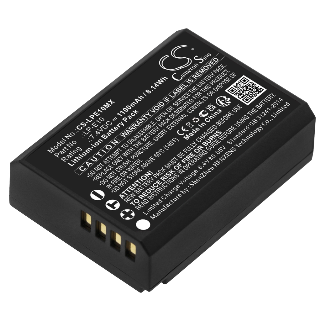 Batterijen Vervangt LP-E10