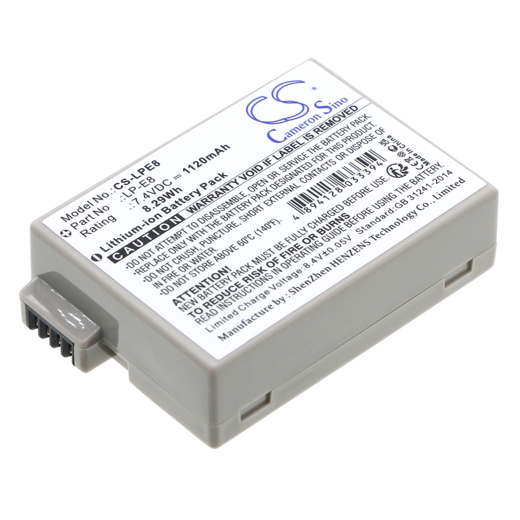 Batterijen Vervangt LP-E8