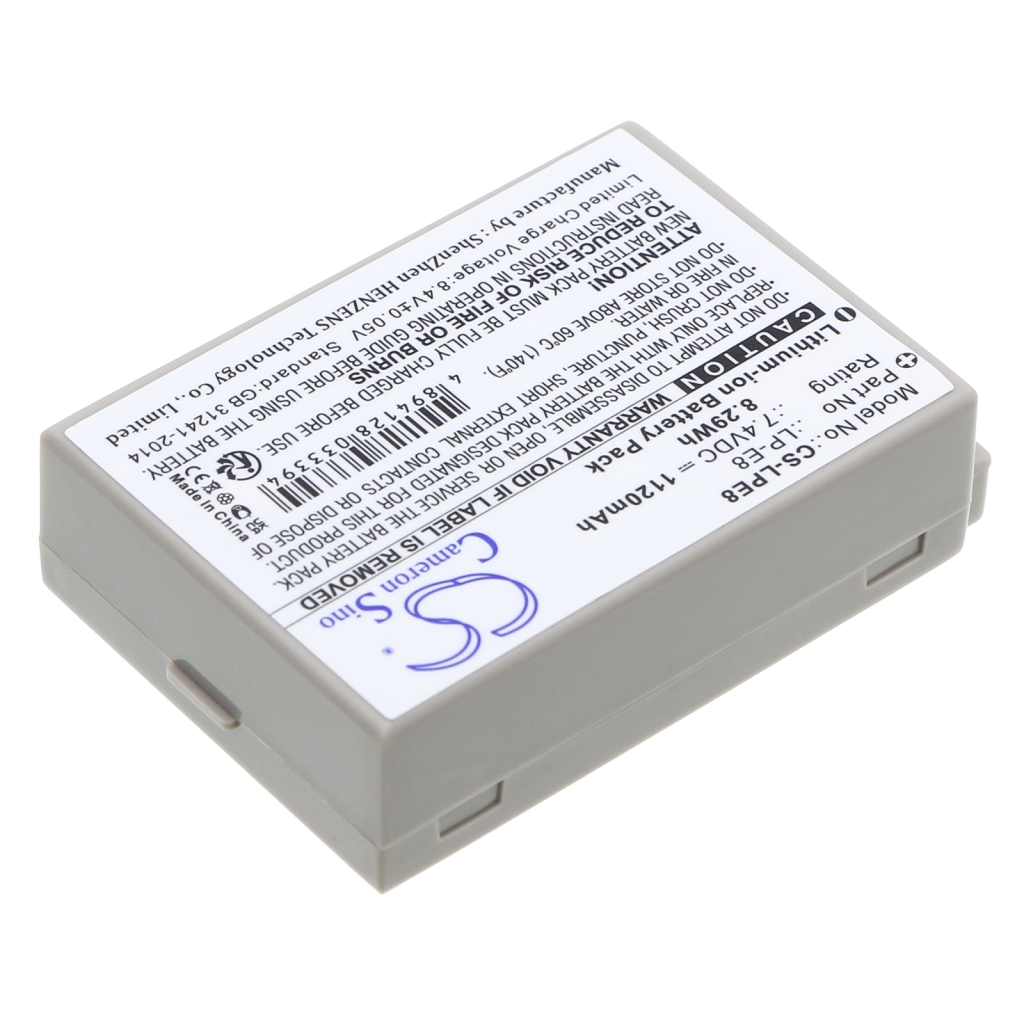 Batterijen Vervangt LP-E8