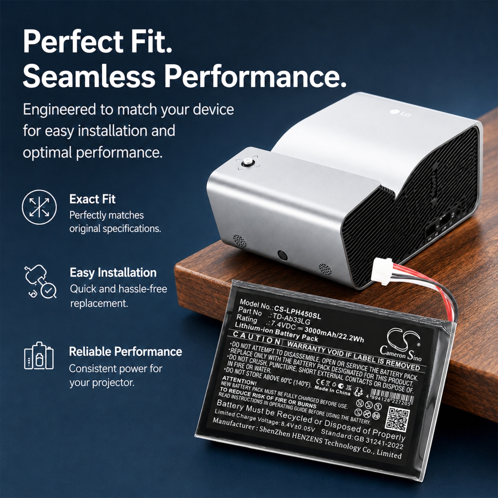 Battery compatible with Lg CS-LPH450SL