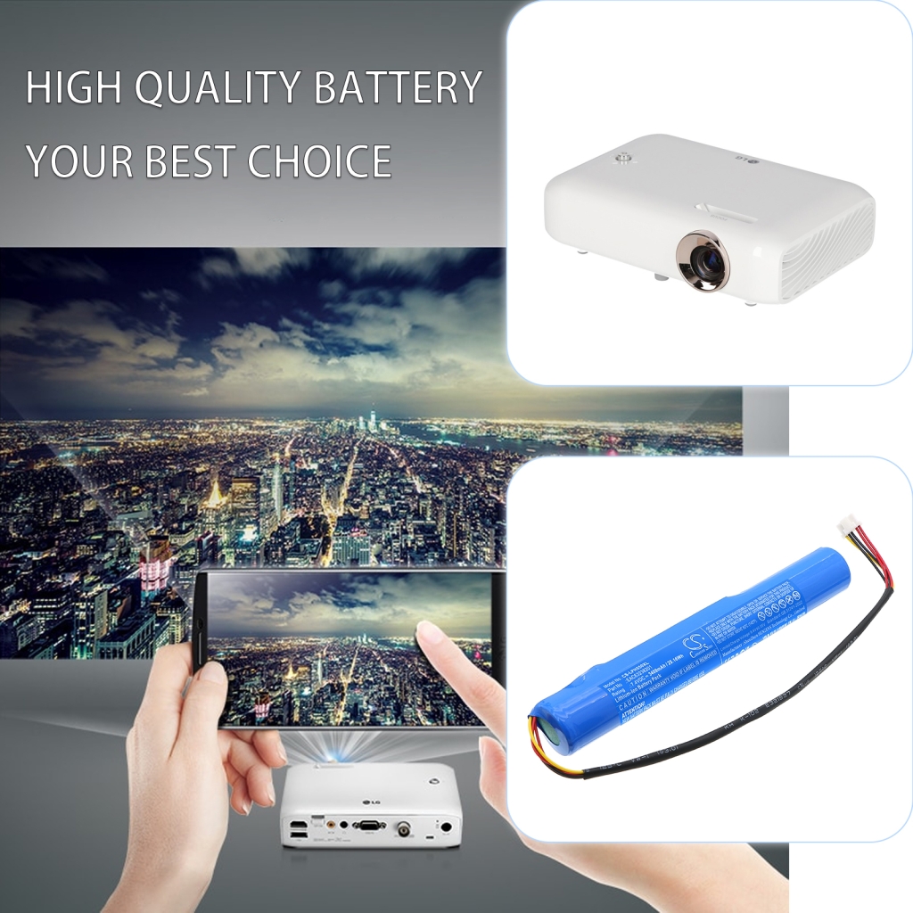 Batterijen Batterij projector CS-LPH550XL