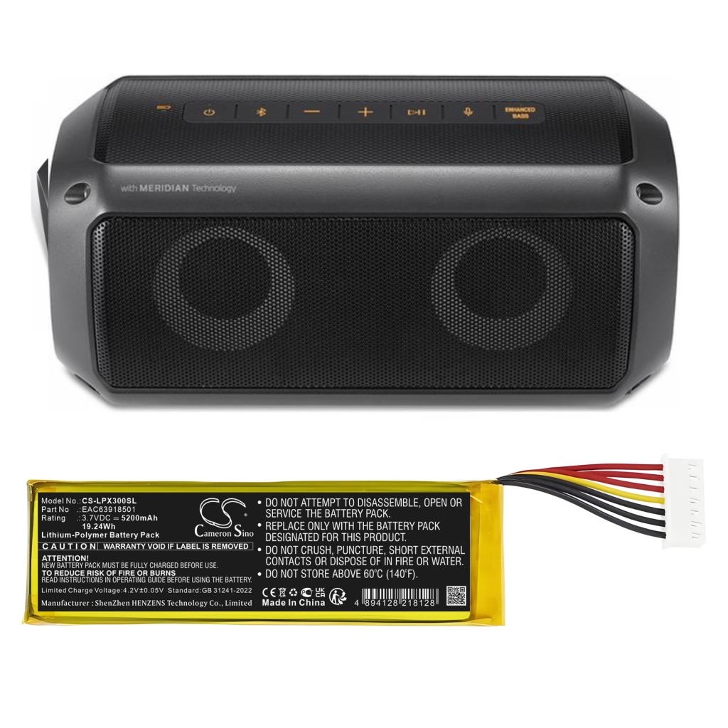 Speaker Battery Lg CS-LPX300SL