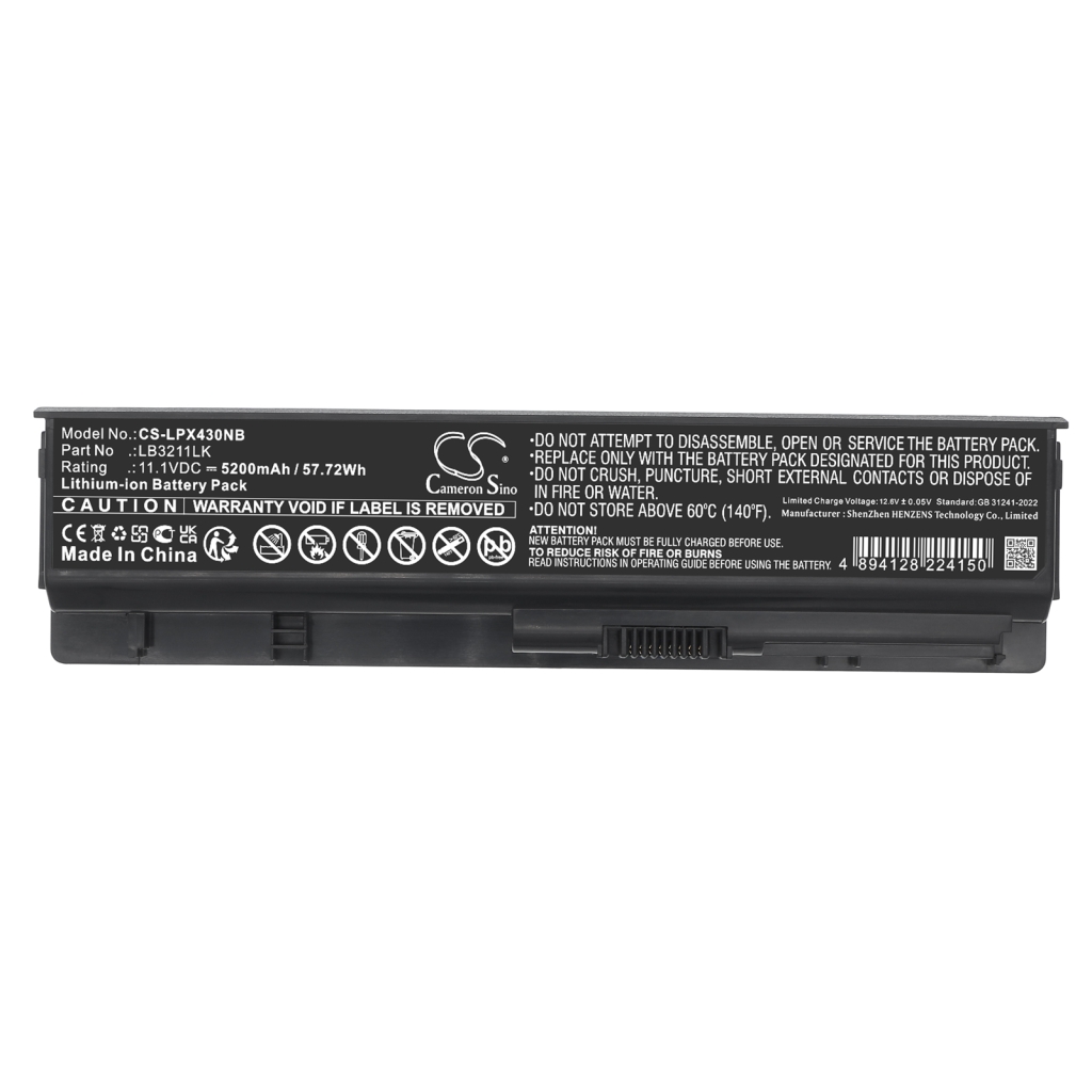Batterij Vervangt EAC61679004