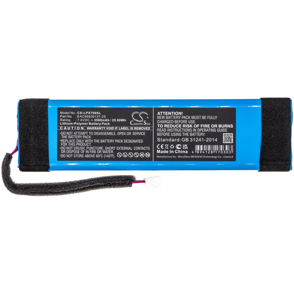 Batterijen Vervangt EAC64790805