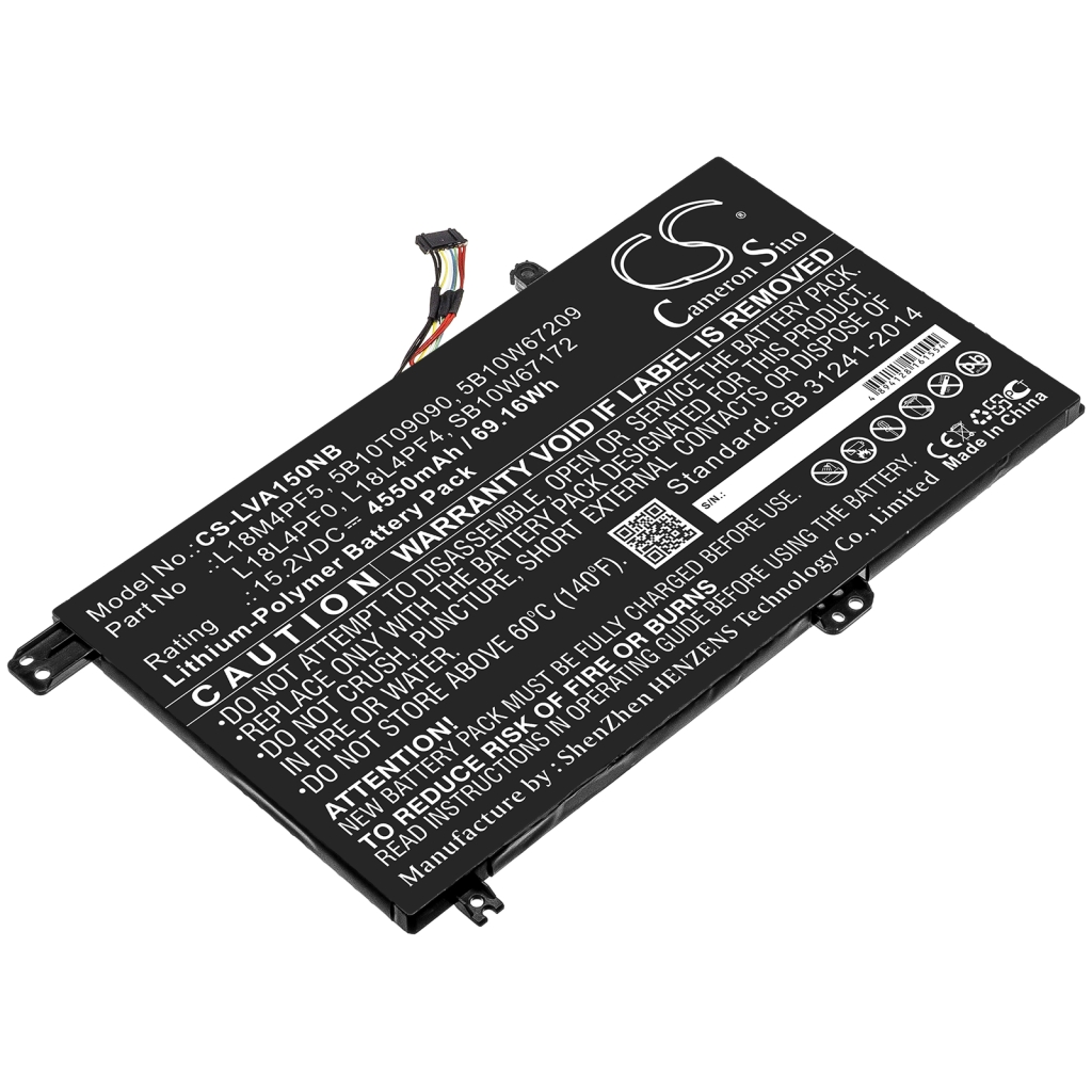Batterijen Vervangt L18L4PF4