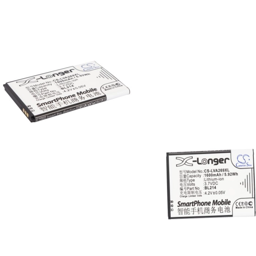 Batterijen Vervangt BL203