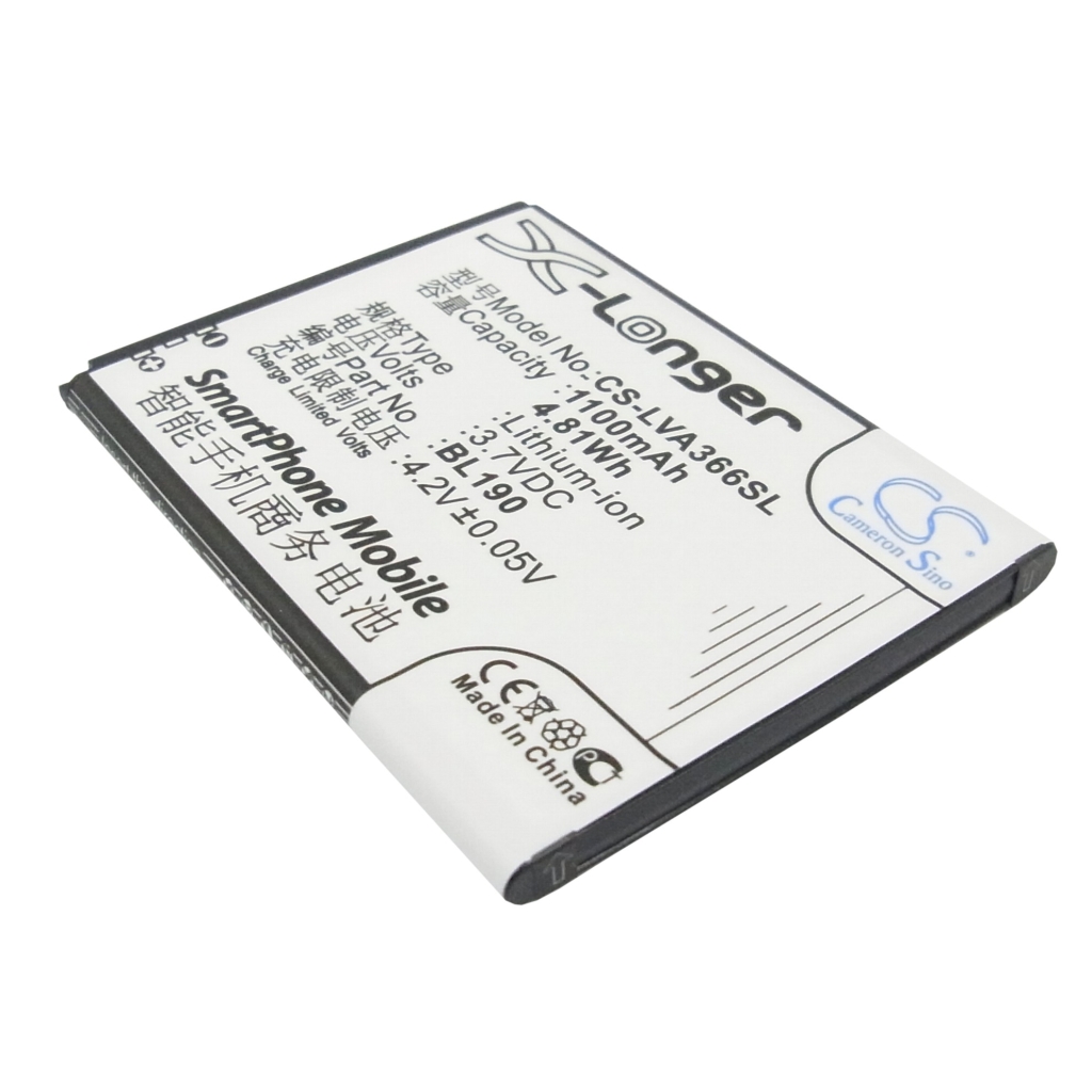 Mobile Phone Battery Lenovo CS-LVA366SL