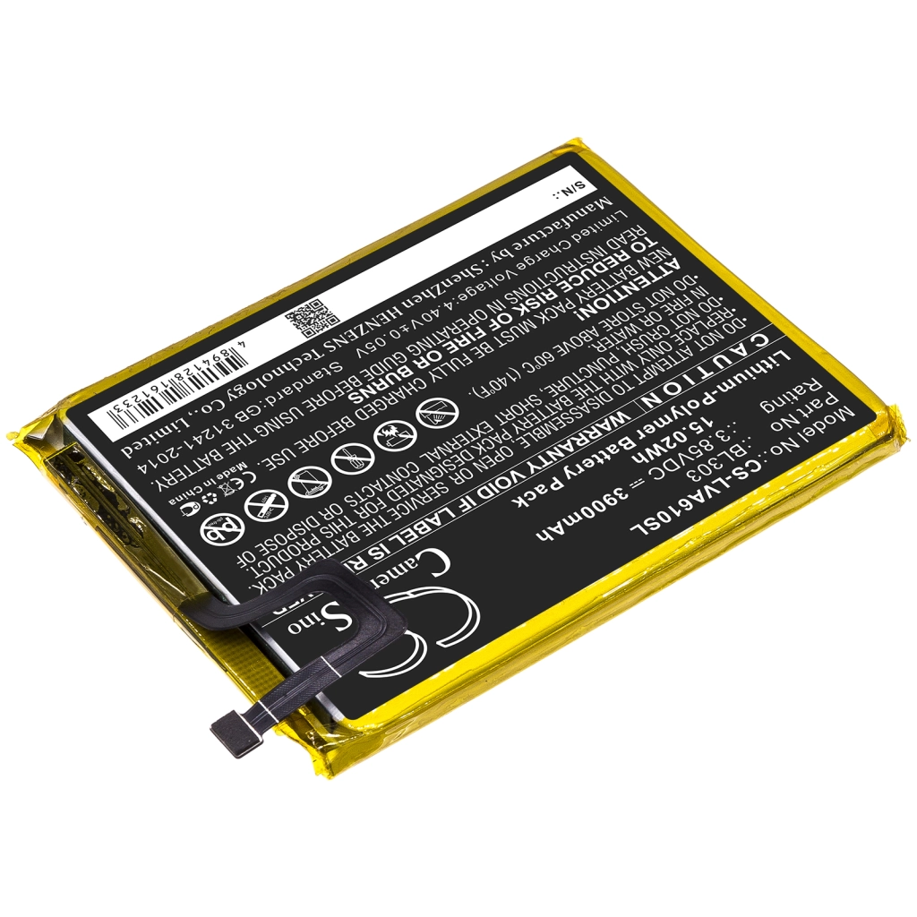 Compatibele batterijvervanging voor LENOVO BL303