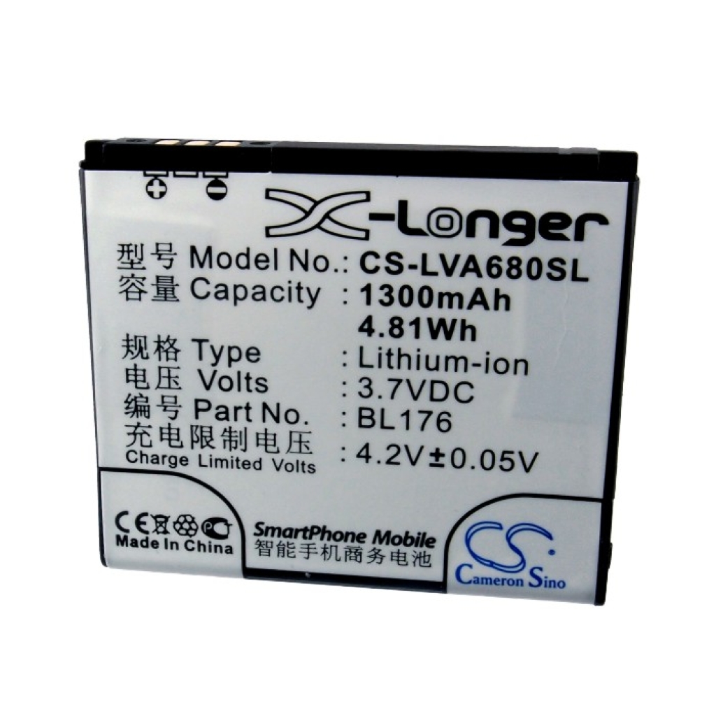 Battery compatible with Lenovo Haier CS-LVA680SL