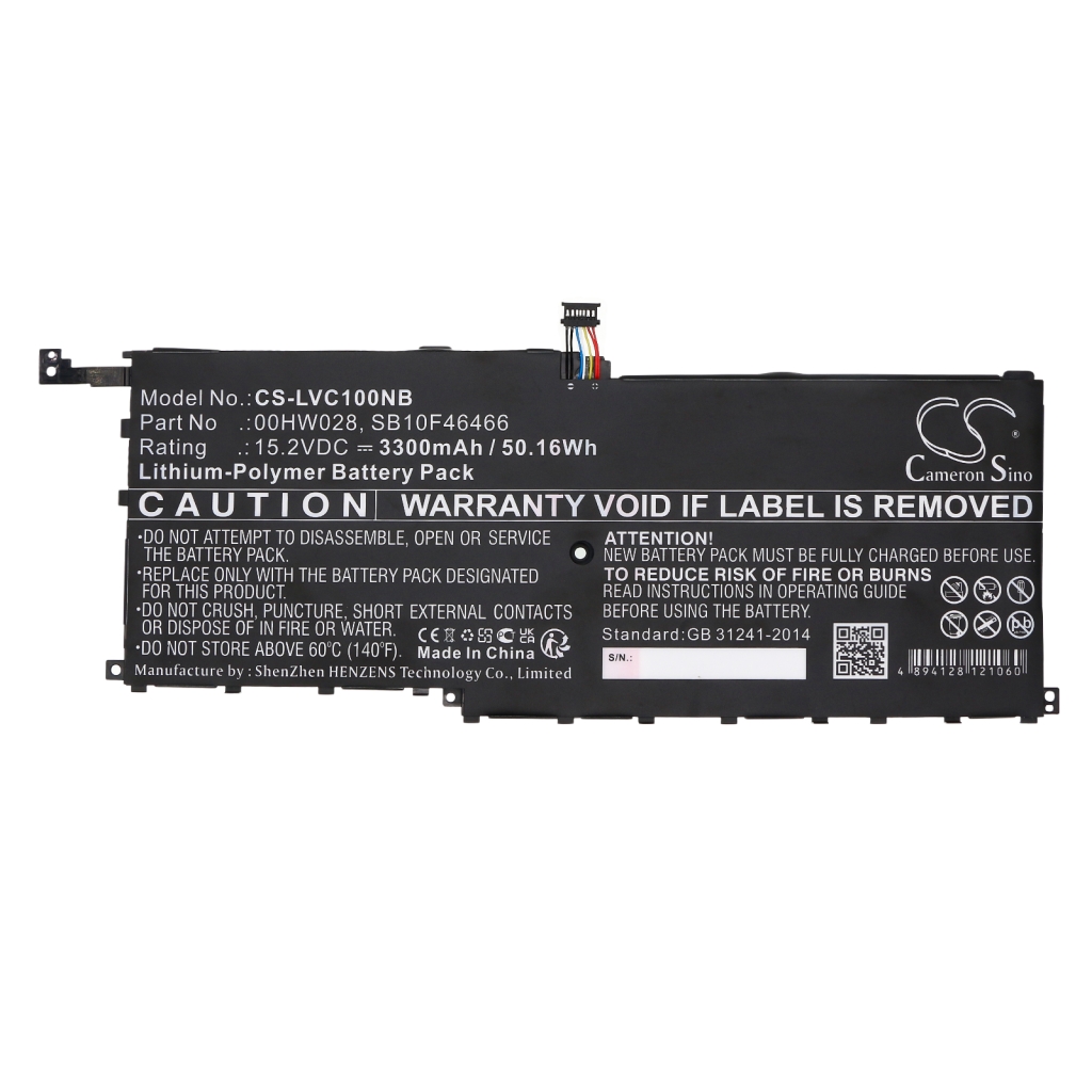 Batterijen Vervangt 00HW028