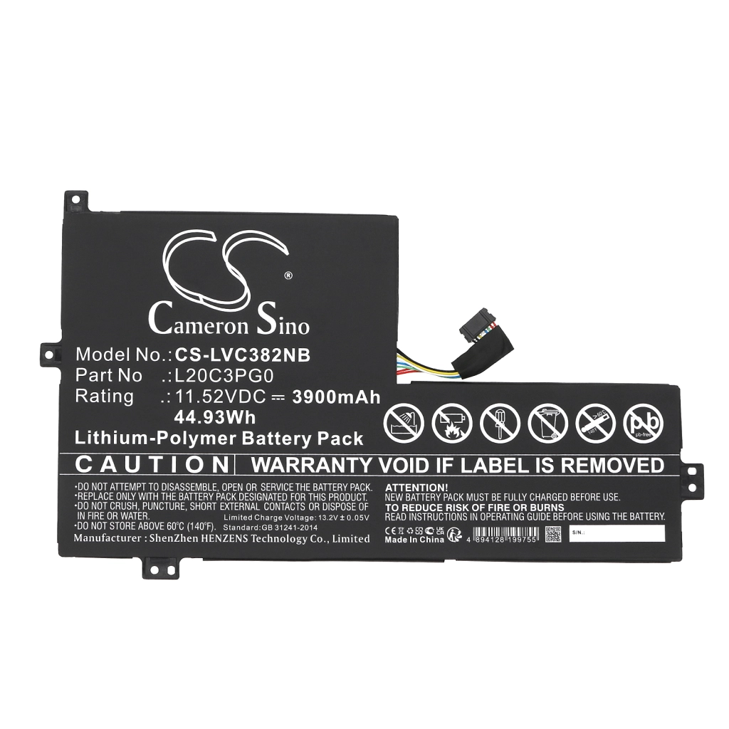 Batterijen Vervangt L20L3PG0