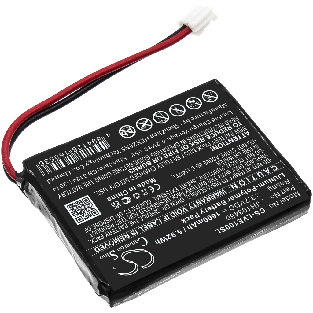 Batterijen Vervangt JH103450