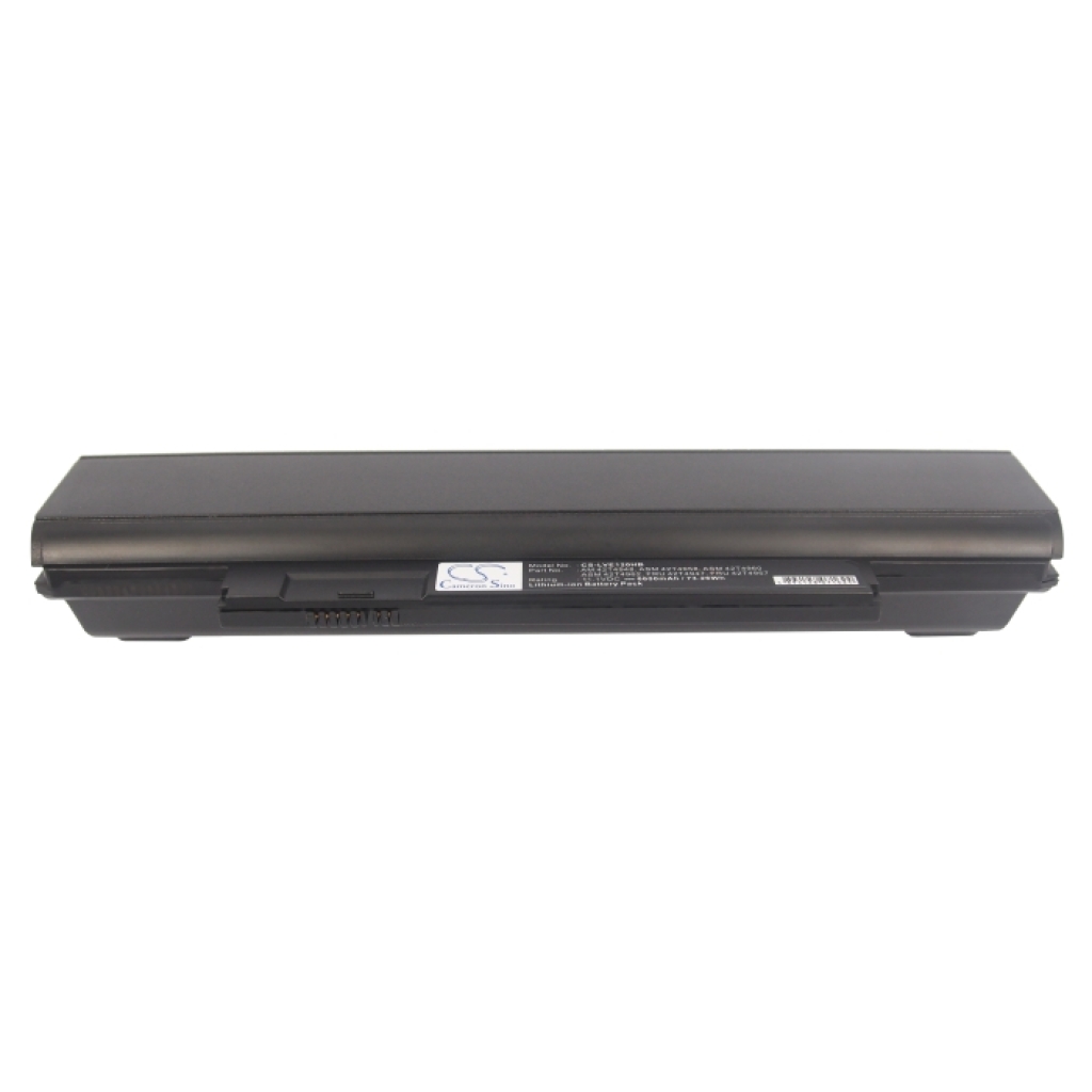 CS-LVE120HB laptop battery side view with connector end