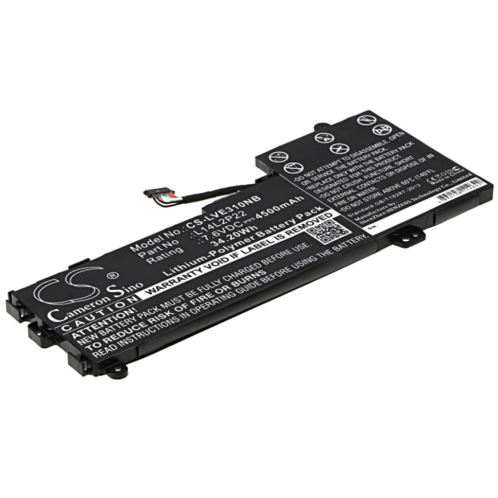Compatibele batterijvervanging voor LENOVO L14L2P22