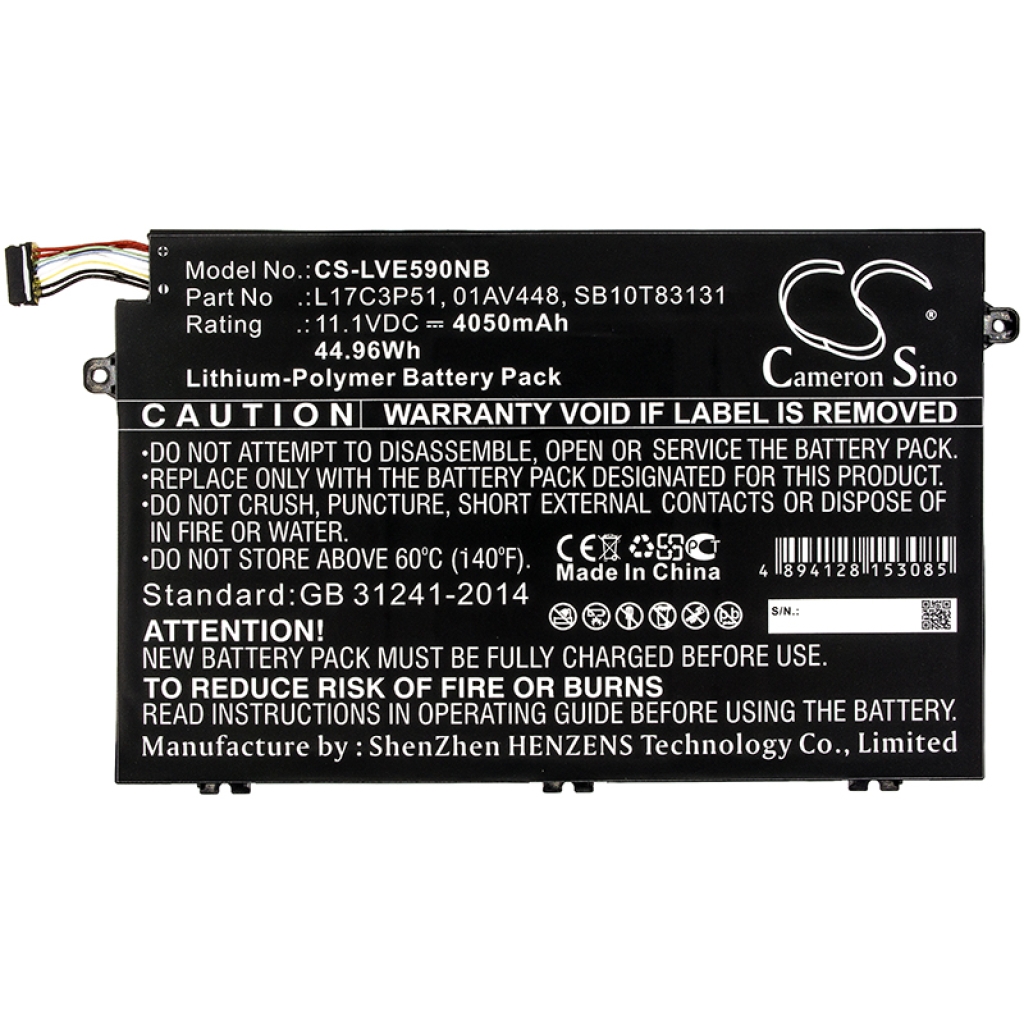 Batterijen Vervangt 01AV448