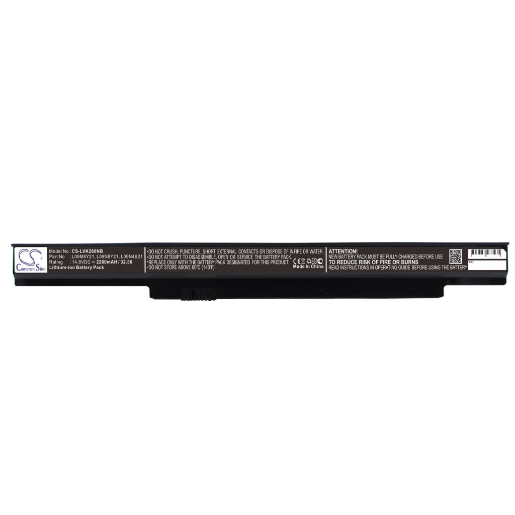Notebook batterij Lenovo CS-LVK260NB