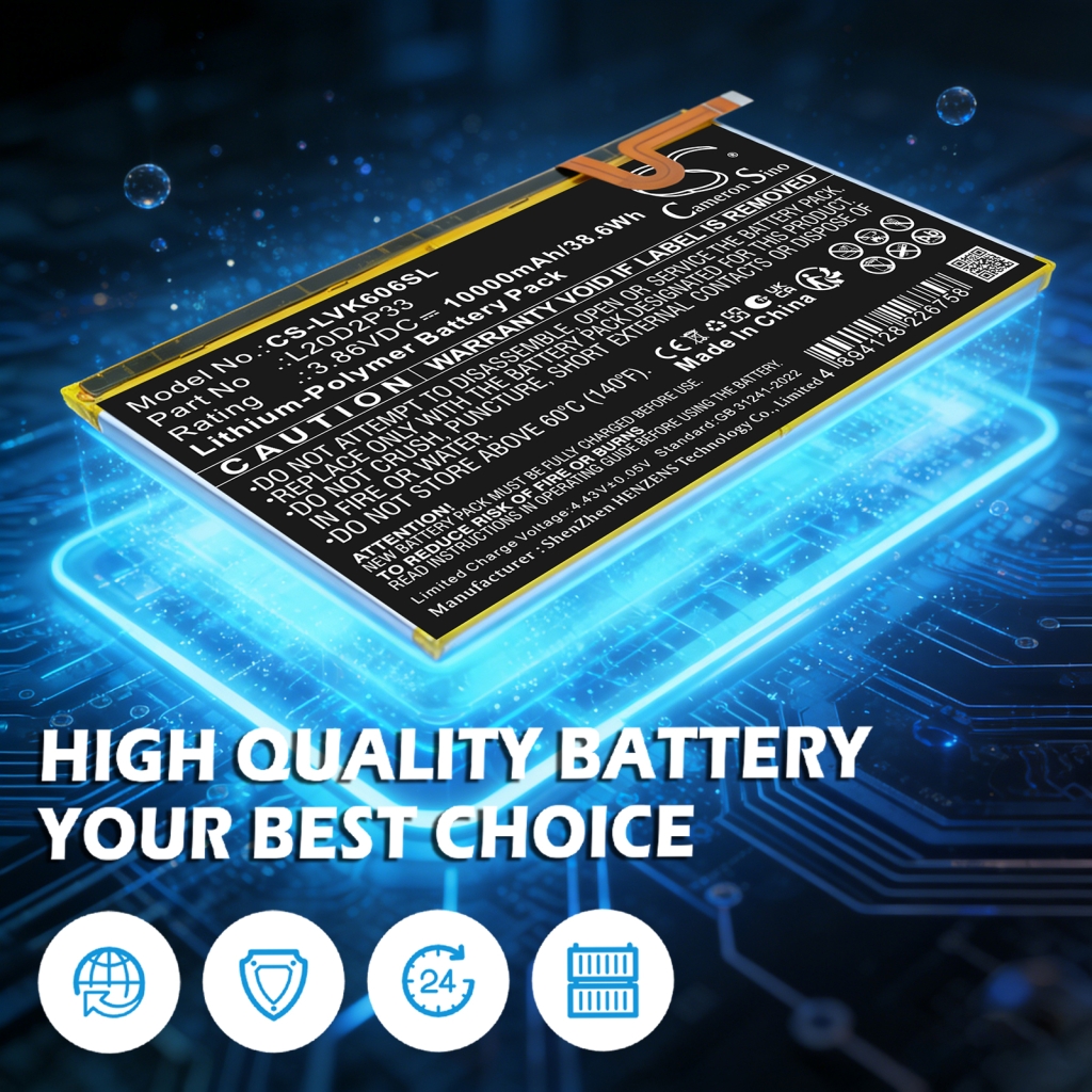 Battery compatible with Lenovo CS-LVK606SL
