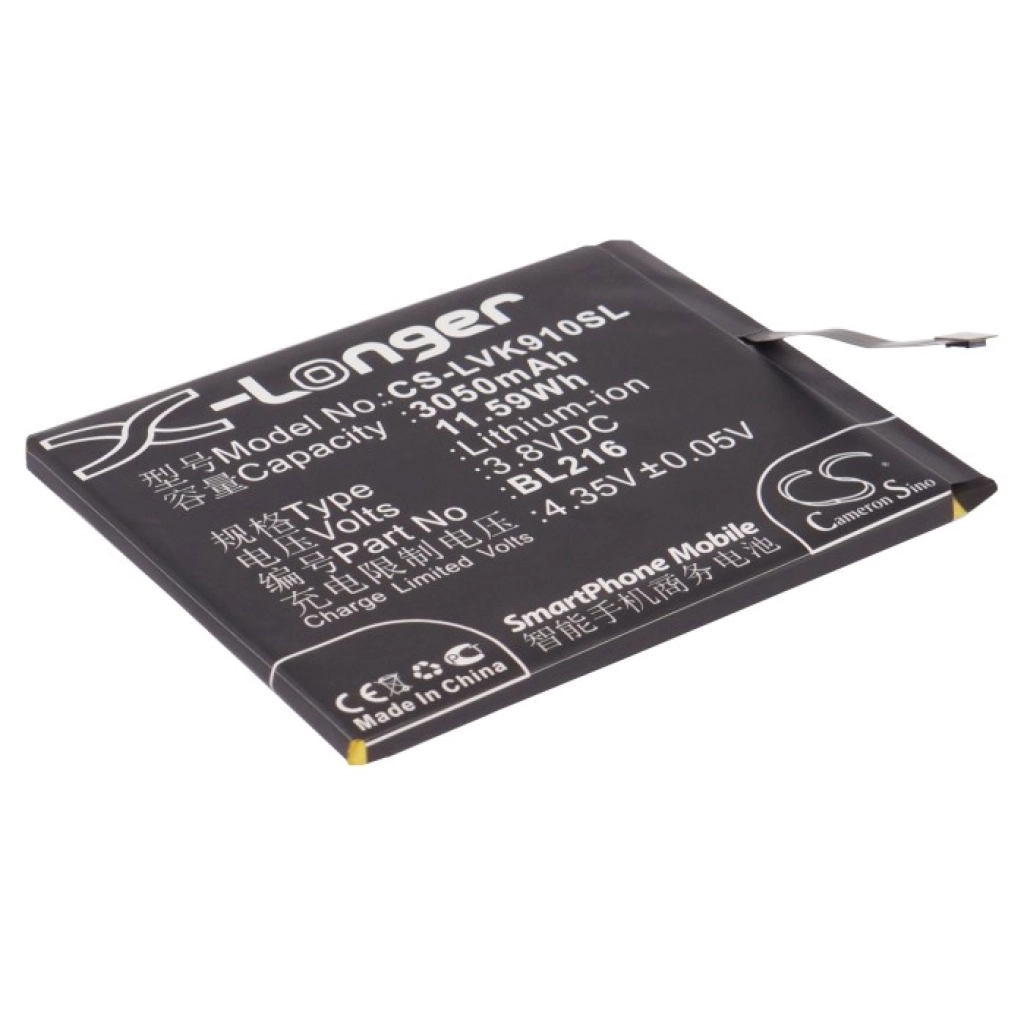 Compatibele batterijvervanging voor LENOVO BL216