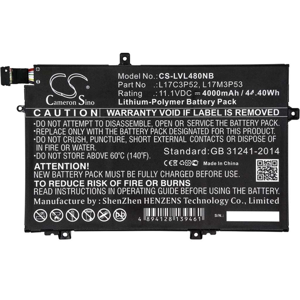 Batterijen Vervangt 01AV464