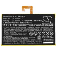 Compatibele batterijvervanging voor LENOVO L20D2P32