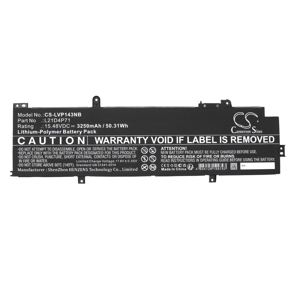 Batterijen Vervangt L21M4P71
