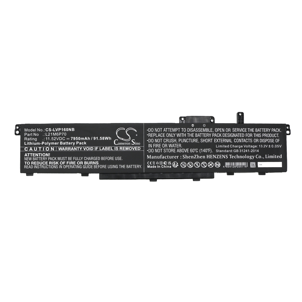 Batterij Vervangt 5B10W51893
