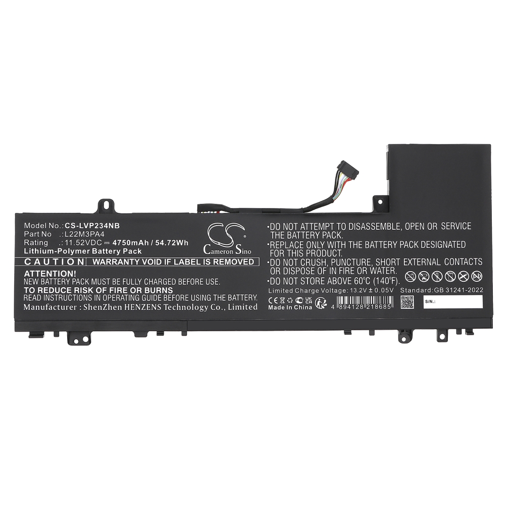 Batterij Vervangt SB11K39351