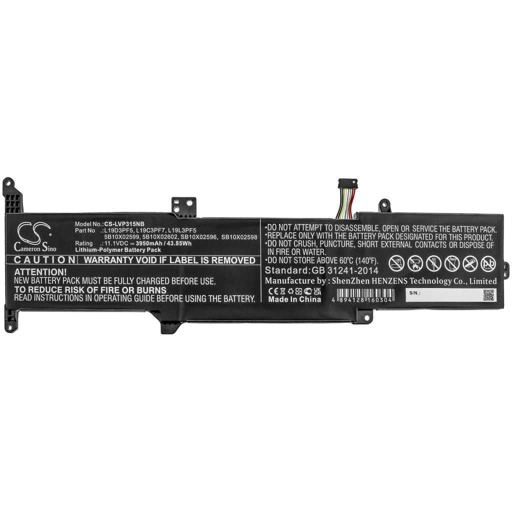 Batterijen Vervangt SB10X02601