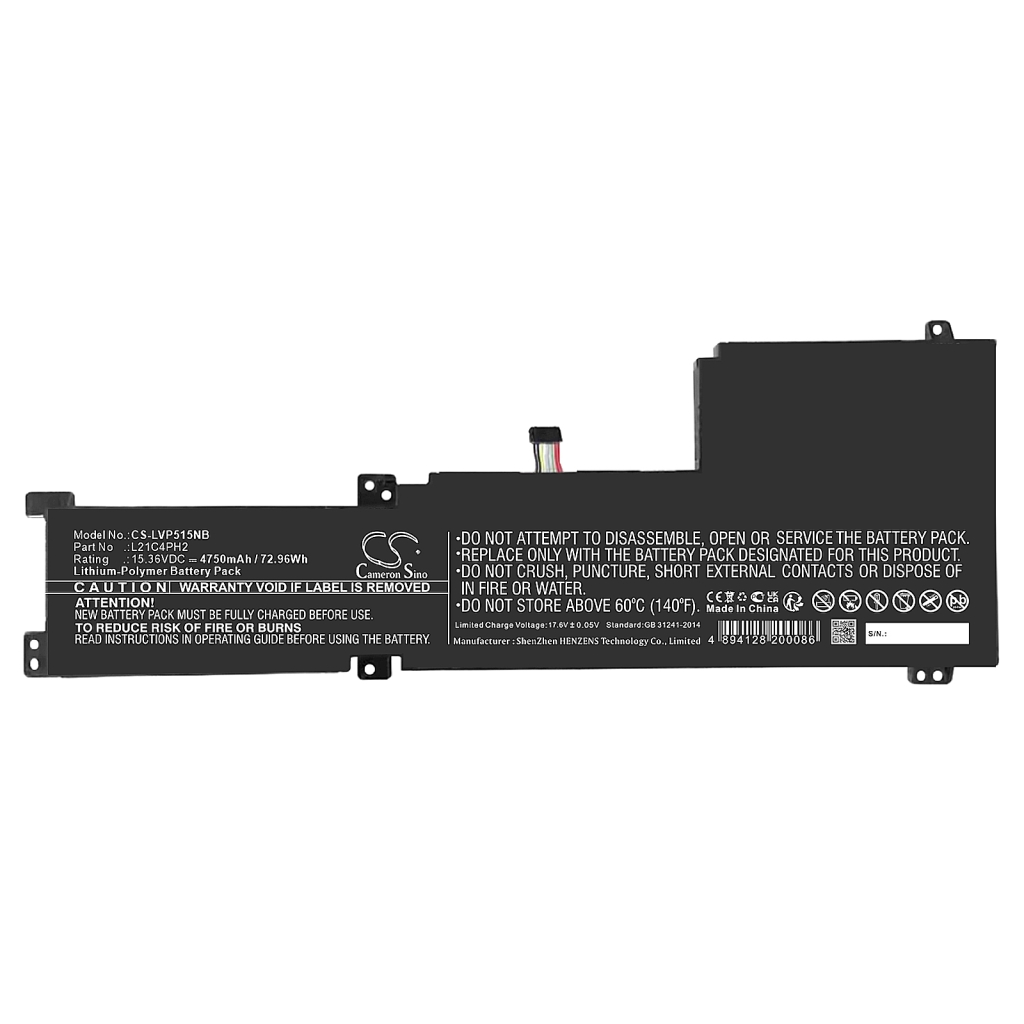 Batterij Vervangt L21L4PH2