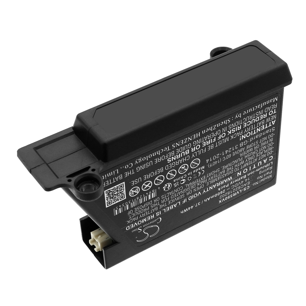 Batterijen voor stofzuigers Lg CS-LVR590VX
