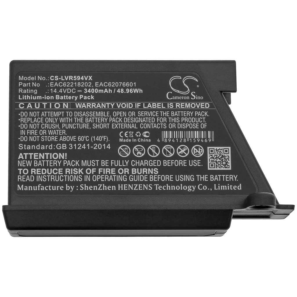 Vacuum Battery Lg VR6270LVM