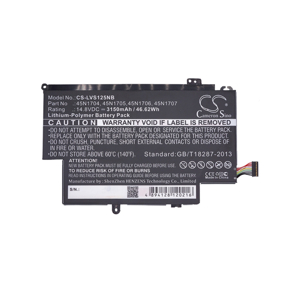 Batterijen Vervangt 45N1707