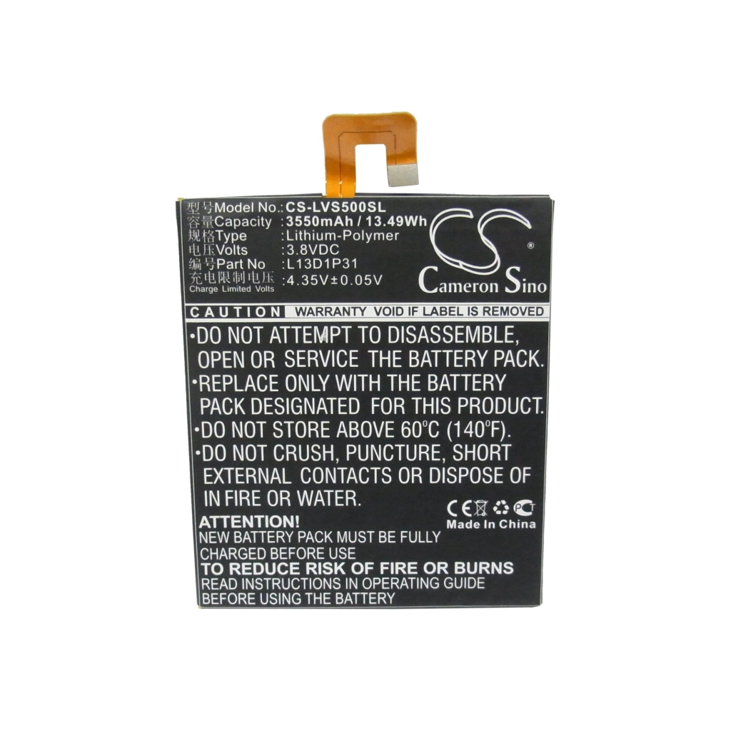 Compatibele batterijvervanging voor LENOVO L13D1P31