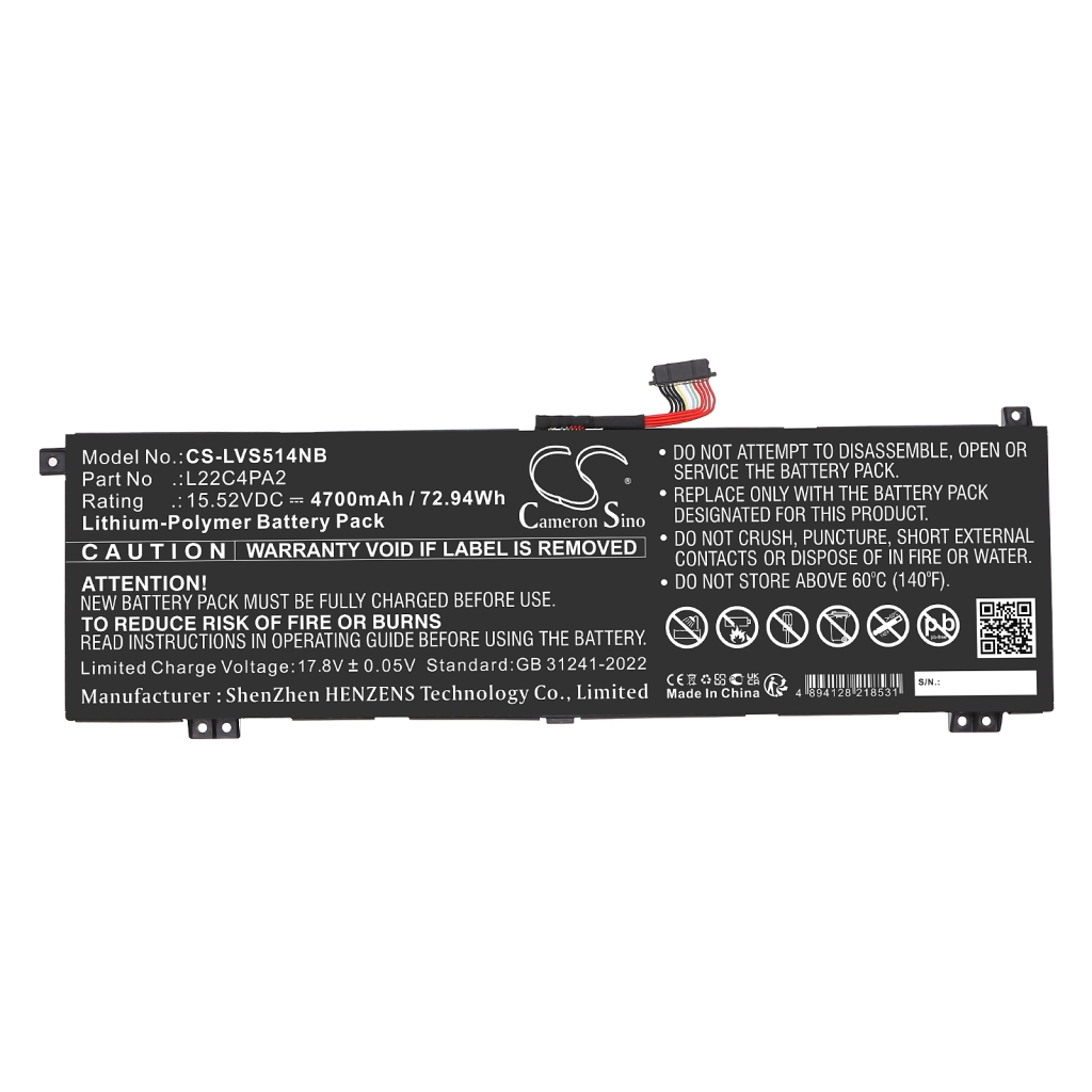 Batterij Vervangt 5B11K39113