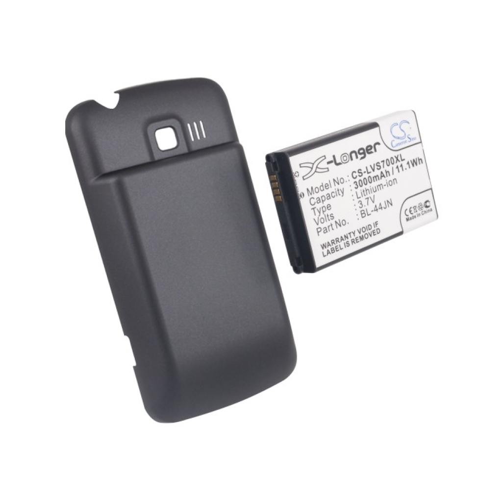 Battery compatible with LG Verizon CS-LVS700XL
